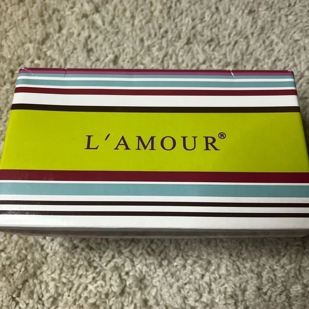 GIRLS L’AMOUR SLIDE ON SANDALS SIZE 8